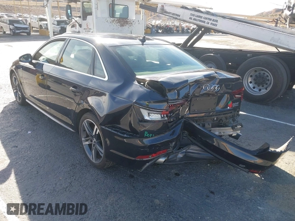 2018 Audi A4 Premium Plus z VIN WAUENAF41JN004776, wystawiony jako IAAI lot #41410230 z przebiegiem Nie podano mil oraz . Historia ofert i sprzedaży dostępna na DreamBid. Obrazek 3.
