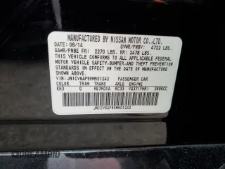 2015 Infiniti Q40 with VIN JN1CV6AP5FM501242, listed as a Copart auction lot 74857644 with 0 mi miles and Salvage Title. Bid and sale history available at carsss.com. Image 13.