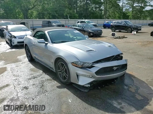 2020 Ford Mustang EcoBoost with VIN 1FATP8UH7L5139126, listed as a Copart auction lot 56732165 with 76,522 mi miles and Salvage title. Bid and sale history available at DreamBid. Image 13.