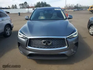 2019 Infiniti QX50 LUXE with VIN 3PCAJ5M38KF102976, listed as a Copart auction lot 53711065 with 52,673 mi miles and Salvage Title. Bid and sale history available at carsss.com. Image 5.