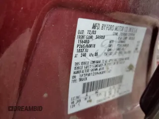 2004 Ford F-150 XLT with VIN 1FTPW12594KB91147, listed as a Copart auction lot 72453494 with Not Provided miles and Clean Title. Bid and sale history available at DreamBid. Image 15.