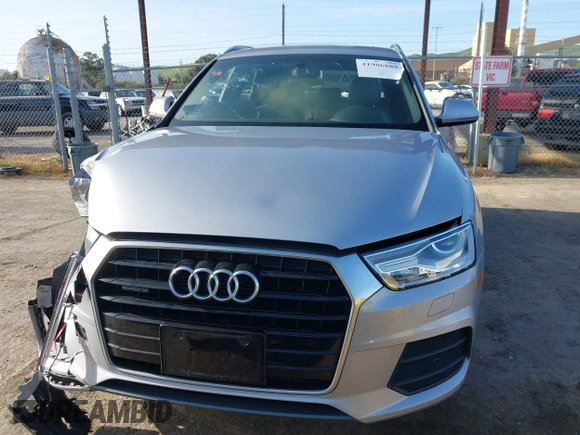 2017 Audi Q3 Premium Plus z VIN WA1JCCFSXHR000319, wystawiony jako IAAI lot #41986889 z przebiegiem 74 675 mil mil oraz . Historia ofert i sprzedaży dostępna na DreamBid. Obrazek 11.