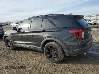 2023 Ford Explorer ST-Line z VIN 1FMSK8KH7PGA50671, wystawiony jako Copart lot #48510865 z przebiegiem 33 367 mil mil oraz Szkoda całkowita • Salvage title. Historia ofert i sprzedaży dostępna na DreamBid. Obrazek 2.