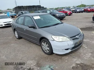2005 Honda Civic LX SSRS z VIN 2HGES16605H533536, wystawiony jako IAAI lot #42355869 z przebiegiem 175 418 mil mil oraz . Historia ofert i sprzedaży dostępna na DreamBid. Obrazek 1.
