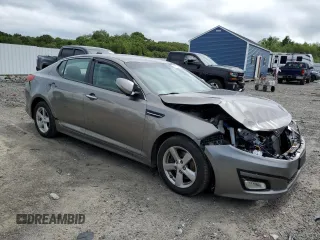 2015 Kia Optima LX with VIN 5XXGM4A76FG515579, listed as a Copart auction lot 60132045 with 156,043 mi miles and Clean title. Bid and sale history available at DreamBid. Image 4.