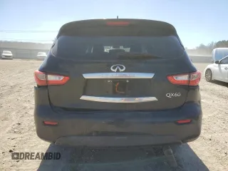 2014 Infiniti QX60 with VIN 5N1AL0MN3EC515836, listed as a Copart auction lot 46656265 with 0 mi miles and Salvage Title. Bid and sale history available at carsss.com. Image 6.