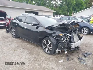 2016 Nissan Maxima Platinum with VIN 1N4AA6AP0GC903120, listed as a IAAI auction lot 42364799 with 166,505 mi miles and . Bid and sale history available at DreamBid. Image 1.