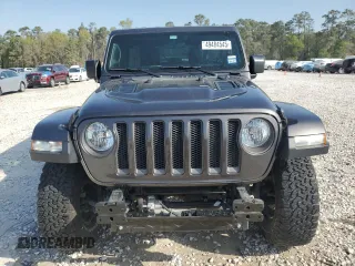 2021 Jeep Wrangler Unlimited Rubicon with VIN 1C4HJXFG6MW764208, listed as a Copart auction lot 49484545 with 47,345 mi miles and Salvage Title. Bid and sale history available at DreamBid. Image 5.