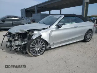 2021 Mercedes-Benz C 300 with VIN W1KWK8DB3MG071193, listed as a Copart auction lot 50141655 with 15,197 mi miles and Non Repairable. Bid and sale history available at DreamBid. Image 1.