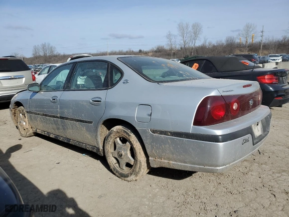 2003 Chevrolet Impala with VIN 2G1WF52K939437633, listed as a Copart auction lot 43604385 with 248,329 mi miles and Salvage Title. Bid and sale history available at carsss.com. Image 2.
