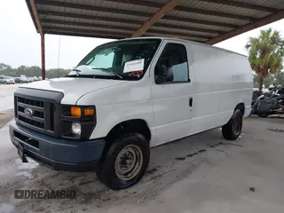 2011 Ford Econoline Cargo Commercial with VIN 1FTNE2EL5BDB35198, listed as a IAAI auction lot 42181448 with 205,128 mi miles and . Bid and sale history available at DreamBid. Image 2.