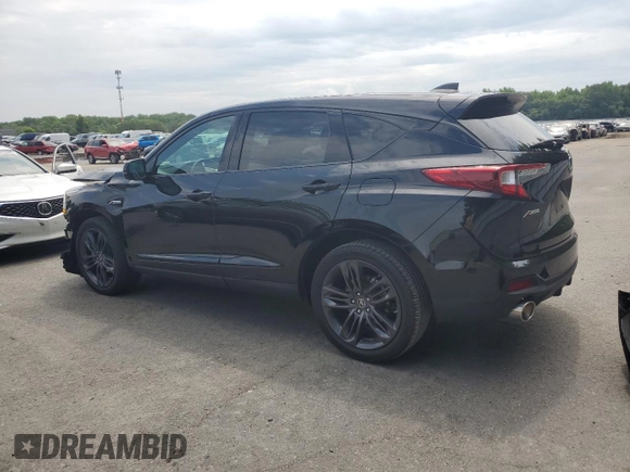 2020 Acura RDX w/A-Spec Pkg with VIN 5J8TC2H67LL041111, listed as a Copart auction lot 63673234 with 38,740 mi miles and Salvage Title. Bid and sale history available at carsss.com. Image 2.