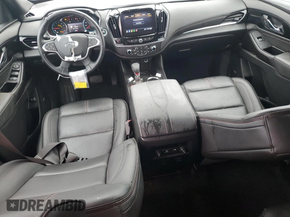 2023 Chevrolet Traverse RS with VIN 1GNERJKWXPJ280265, listed as a Copart auction lot 85312374 with 17,597 mi miles and Salvage Title. Bid and sale history available at carsss.com. Image 8.