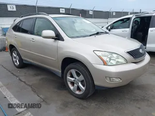 2004 Lexus RX 330 z VIN JTJGA31UX40033315, wystawiony jako IAAI lot #42386276 z przebiegiem 196 324 mil mil oraz . Historia ofert i sprzedaży dostępna na DreamBid. Obrazek 1.