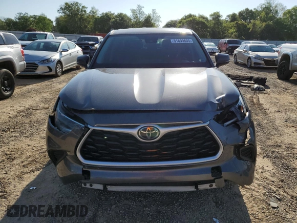 2021 Toyota Highlander L with VIN 5TDCZRAH7MS534966, listed as a Copart auction lot 51899805 with 154,645 mi miles and Salvage title. Bid and sale history available at DreamBid. Image 5.