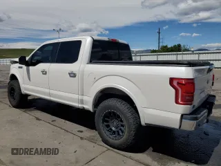2015 Ford F-150 XLT with VIN 1FTEW1EG4FKD27840, listed as a Copart auction lot 57405215 with 134,036 mi miles and Salvage title. Bid and sale history available at DreamBid. Image 2.