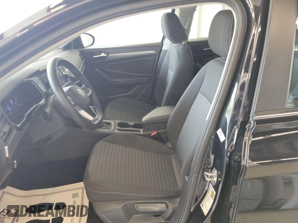 2024 Volkswagen Jetta S with VIN 3VW5M7BUXRM051063, listed as a IAAI auction lot 42850667 with 28,457 mi miles and . Bid and sale history available at DreamBid. Image 3.