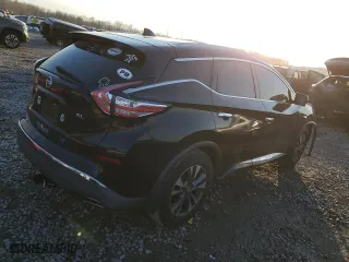 2017 Nissan Murano SL with VIN 5N1AZ2MGXHN117432, listed as a Copart auction lot 88562565 with 88,391 mi miles and Salvage Title. Bid and sale history available at carsss.com. Image 3.