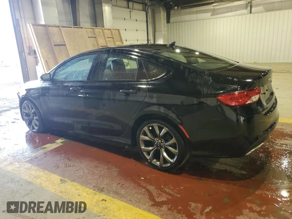 2016 Chrysler 200 S z VIN 1C3CCCBG9GN122468, wystawiony jako Copart lot #54437125 z przebiegiem 115 160 mil mil oraz Szkoda całkowita • Salvage title. Historia ofert i sprzedaży dostępna na DreamBid. Obrazek 2.