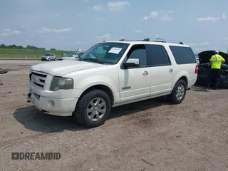 2008 Ford Expedition Max Limited z VIN 1FMFK20518LA75291, wystawiony jako IAAI lot #42388479 z przebiegiem 207 701 mil mil oraz . Historia ofert i sprzedaży dostępna na DreamBid. Obrazek 2.