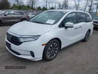 2022 Honda Odyssey EX-L с VIN 5FNRL6H74NB048872, выставлен на аукционе IAAI как лот 41983115 с пробегом 37 174 миль миль и . История ставок и продаж доступна на DreamBid. Изображение 19.