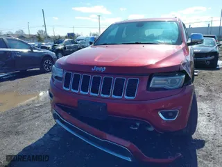 2014 Jeep Grand Cherokee Overland with VIN 1C4RJFCG2EC216406, listed as a IAAI auction lot 41944794 with 124,007 mi miles. Bid and sale history available at carsss.com. Image 12.