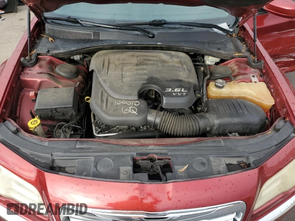 2014 Chrysler 300 with VIN 2C3CCAAG1EH235553, listed as a Copart auction lot 80919094 with 168,169 mi miles and Salvage Title. Bid and sale history available at DreamBid. Image 11.