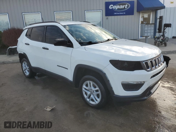 2017 Jeep Compass Sport с VIN 3C4NJDAB5HT642738, выставлен на аукционе Copart как лот 49900965 с пробегом 138 836 миль миль и На запчасти • Non repairable. История ставок и продаж доступна на DreamBid. Изображение 4.