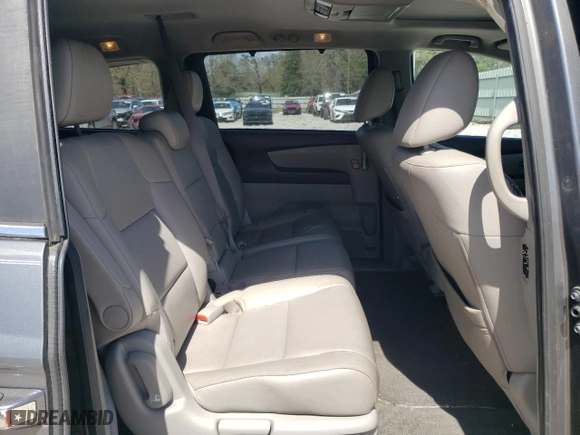 2012 Honda Odyssey EX-L with VIN 5FNRL5H68CB045200, listed as a Copart auction lot 49734055 with 123,577 mi miles and Salvage Title. Bid and sale history available at carsss.com. Image 12.