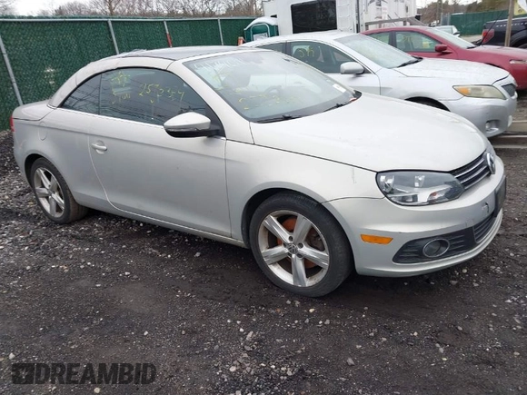 2012 Volkswagen Eos Lux with VIN WVWFW7AH0CV007026, listed as a IAAI auction lot 41740116 with 59,363 mi miles and . Bid and sale history available at DreamBid. Image 1.