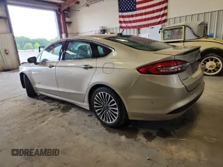 2017 Ford Fusion Hybrid Titanium with VIN 3FA6P0RUXHR154907, listed as a Copart auction lot 61295105 with 163,862 mi miles and Salvage title. Bid and sale history available at DreamBid. Image 2.
