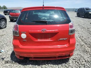 2006 Toyota Matrix STD z VIN 2T1KR32E06C604848, wystawiony jako Copart lot #62532615 z przebiegiem 116 625 mil mil oraz Szkoda całkowita • Salvage title. Historia ofert i sprzedaży dostępna na DreamBid. Obrazek 6.