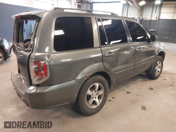 2007 Honda Pilot EX-L z VIN 2HKYF18687H533288, wystawiony jako IAAI lot #42046152 z przebiegiem 165 953 mil mil oraz . Historia ofert i sprzedaży dostępna na DreamBid. Obrazek 4.
