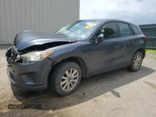 2013 Mazda CX-5 Sport with VIN JM3KE4BE6D0138164, listed as a Copart auction lot 62401595 with 146,305 mi miles and Salvage title. Bid and sale history available at DreamBid. Image 1.