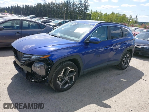 2023 Hyundai Tucson SEL with VIN 5NMJFCAE7PH169246, listed as a IAAI auction lot 42078051 with 18,036 mi miles. Bid and sale history available at carsss.com. Image 15.