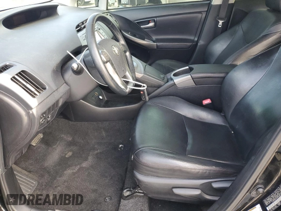 2013 Toyota Prius One with VIN JTDKN3DU9D5593262, listed as a Copart auction lot 44037195 with 128,924 mi miles and Salvage Title. Bid and sale history available at carsss.com. Image 7.