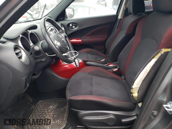 2017 Nissan Juke SL with VIN JN8AF5MV3HT753249, listed as a Copart auction lot 43435435 with 63,412 mi miles and Salvage Title. Bid and sale history available at DreamBid. Image 7.