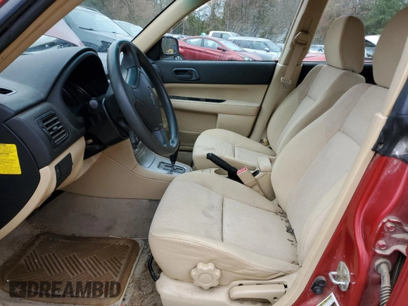 2006 Subaru Forester 2.5 X with VIN JF1SG63616H718227, listed as a Copart auction lot 80969454 with 133,400 mi miles and Non Repairable. Bid and sale history available at carsss.com. Image 7.