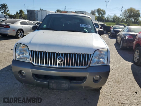 2005 Mercury Mountaineer Convenience z VIN 4M2DU86W75UJ04298, wystawiony jako Copart lot #73365924 z przebiegiem 167 248 mil mil oraz Szkoda całkowita • Salvage title. Historia ofert i sprzedaży dostępna na DreamBid. Obrazek 5.