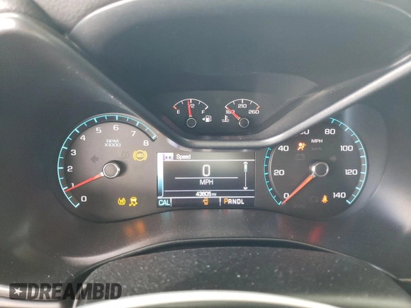 2018 Chevrolet Colorado 2WD LT with VIN 1GCGSCEN8J1180760, listed as a Copart auction lot 47417785 with 43,605 mi miles and Salvage title. Bid and sale history available at DreamBid. Image 9.