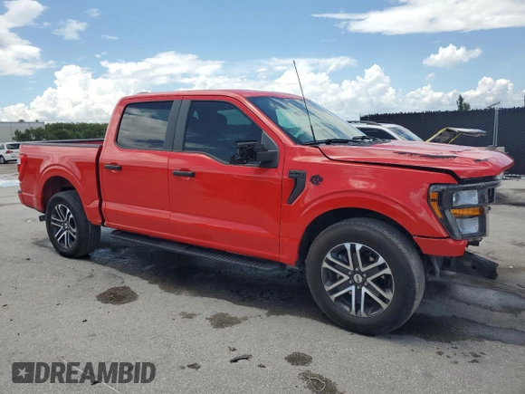 2023 Ford F-150 XL z VIN 1FTEW1CPXPKD71149, wystawiony jako Copart lot #62323775 z przebiegiem 26 664 mil mil oraz Szkoda całkowita • Salvage title. Historia ofert i sprzedaży dostępna na DreamBid. Obrazek 4.