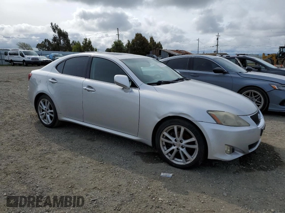 2007 Lexus IS 250 z VIN JTHBK262X72034807, wystawiony jako Copart lot #51349555 z przebiegiem 346 294 mil mil oraz Czysty tytuł • Clean title. Historia ofert i sprzedaży dostępna na DreamBid. Obrazek 4.
