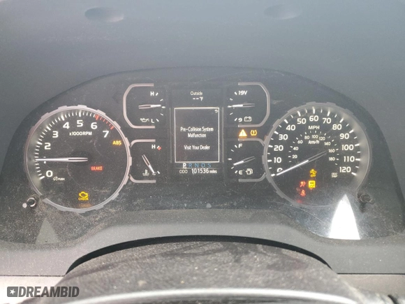 2021 Toyota Tundra 2WD SR with VIN 5TFRY5F12MX275296, listed as a Copart auction lot 85436564 with 101,536 mi miles and Non Repairable. Bid and sale history available at carsss.com. Image 9.
