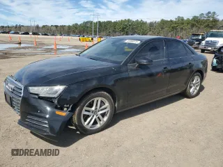 2017 Audi A4 Premium with VIN WAUGNAF40HN024410, listed as a Copart auction lot 48068875 with 161,691 mi miles and Salvage Title. Bid and sale history available at carsss.com. Image 1.