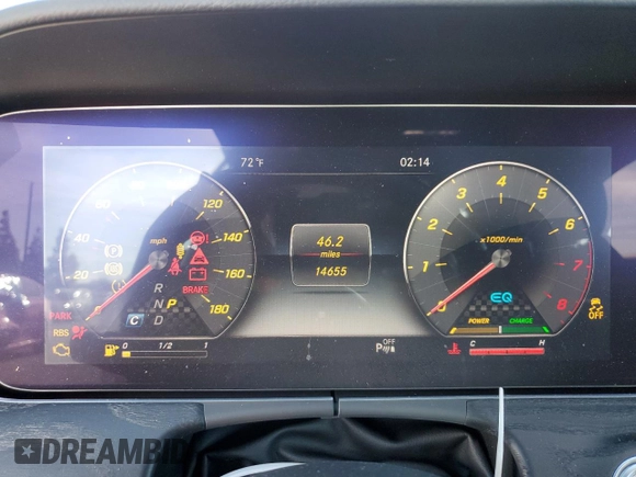 2019 Mercedes-Benz E 53 AMG with VIN WDD1K6BB0KF083452, listed as a Copart auction lot 38613934 with 14,655 mi miles and . Bid and sale history available at DreamBid. Image 9.