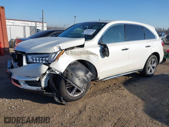 2019 Acura MDX with VIN 5J8YD4H36KL029938, listed as a IAAI auction lot 41139438 with 62,998 mi miles. Bid and sale history available at carsss.com. Image 17.