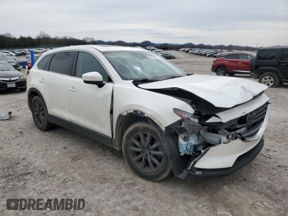 2020 Mazda CX-9 Touring with VIN JM3TCACY6L0402838, listed as a Copart auction lot 47088705 with Not provided miles and Salvage title. Bid and sale history available at DreamBid. Image 4.