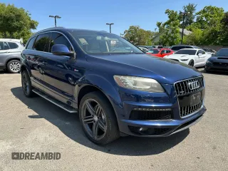 2012 Audi Q7 S line z VIN WA1DGAFE6CD008357, wystawiony jako Copart lot #60036955 z przebiegiem 98 599 mil mil oraz Czysty tytuł • Clean title. Historia ofert i sprzedaży dostępna na DreamBid. Obrazek 1.