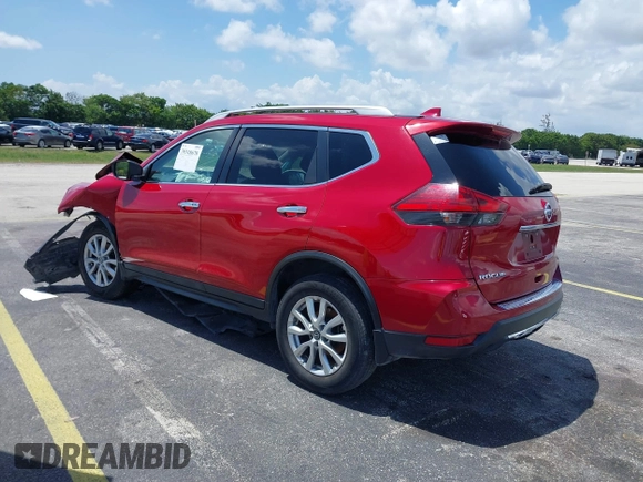 2017 Nissan Rogue S with VIN 5N1AT2MT5HC876175, listed as a IAAI auction lot 39318670 with 49,072 mi miles. Bid and sale history available at carsss.com. Image 3.