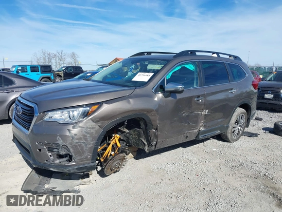 2021 Subaru Ascent Touring with VIN 4S4WMARD3M3427733, listed as a IAAI auction lot 40796488 with 24,756 mi miles. Bid and sale history available at carsss.com. Image 18.